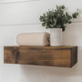 Hanah Home Raf272 Estantería de Pared Decorativa de Madera (2 Piezas)